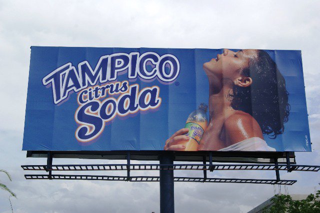 Tampico Citrus Soda Billboard signs by DigiLab Haiti
